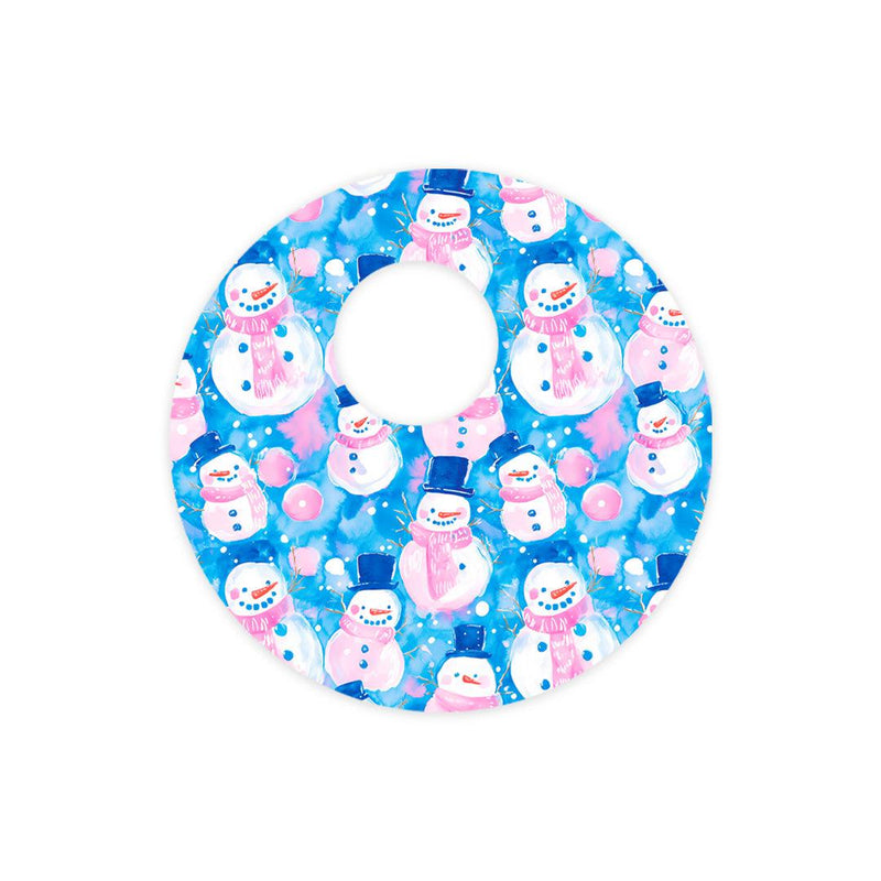 Snowman Sticker for FreeStyle Libre 3 Plus & Lingo Sensor Snowman Sticker for FreeStyle Libre 3 Plus & Lingo Sensor