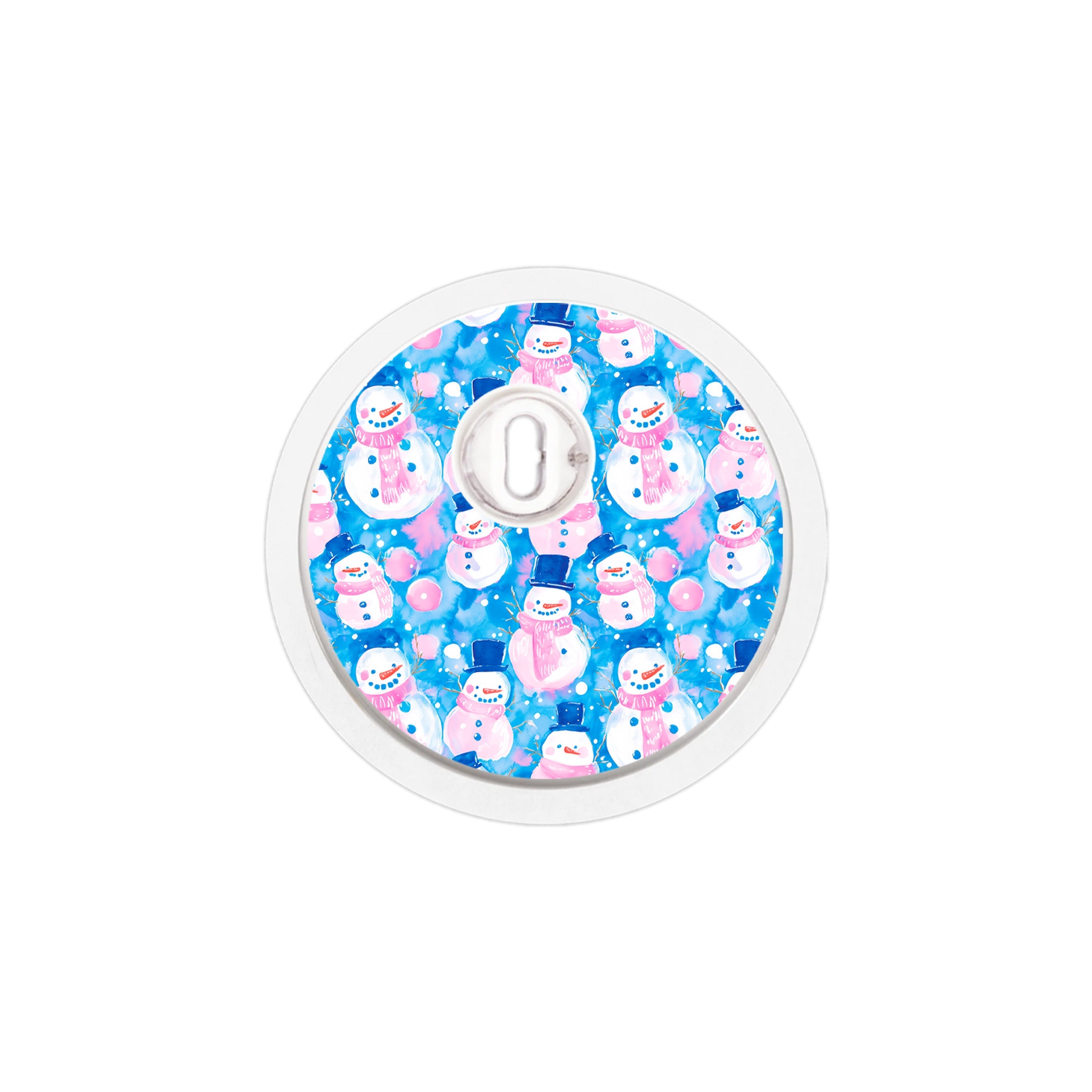 Snowman Sticker for FreeStyle Libre 3 Plus & Lingo Sensor Snowman Sticker for FreeStyle Libre 3 Plus & Lingo Sensor