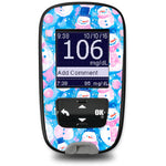 Snowman Sticker for the Accu-Chek Guide Glucometer Snowman Sticker for the Accu-Chek Guide Glucometer