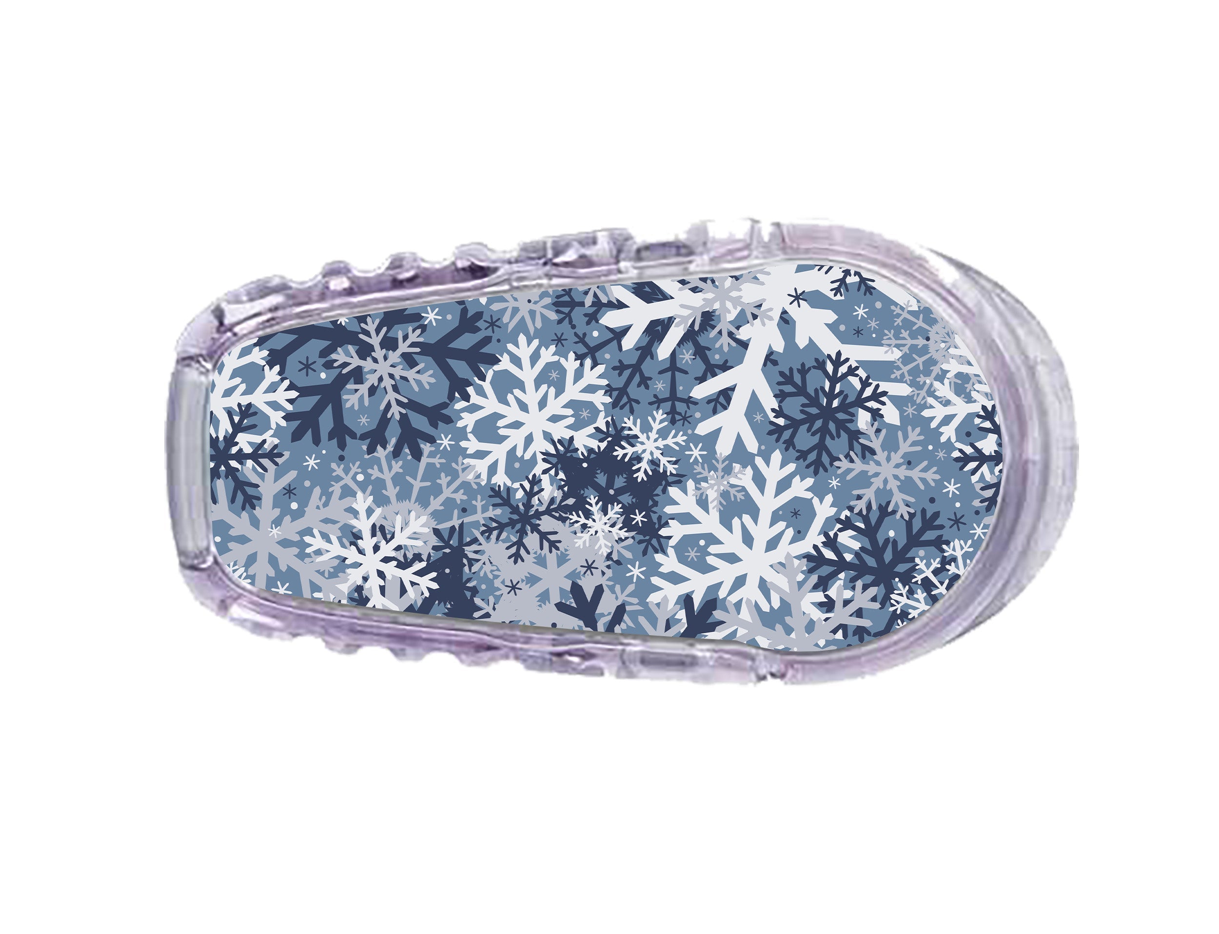 Snowy Camo Dexcom G6 Transmitter Sticker Snowy Camo Dexcom G6 Transmitter Sticker
