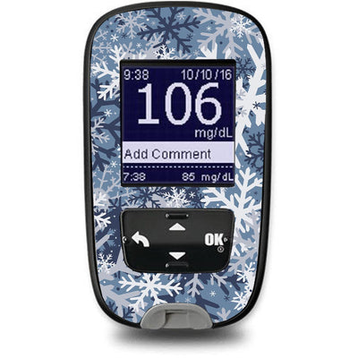 Snowy Camo Sticker for the Accu-Chek Guide Glucometer Snowy Camo Sticker for the Accu-Chek Guide Glucometer