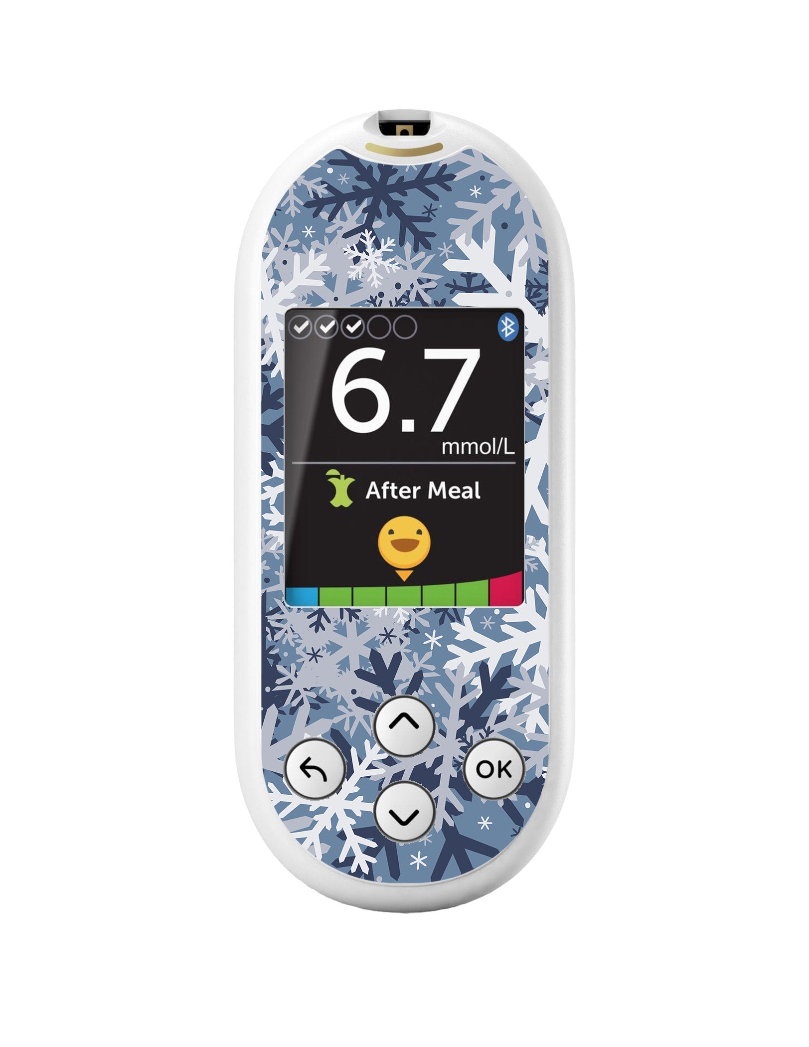 Snowy Camo for OneTouch Verio Reflect Glucometer Snowy Camo for OneTouch Verio Reflect Glucometer