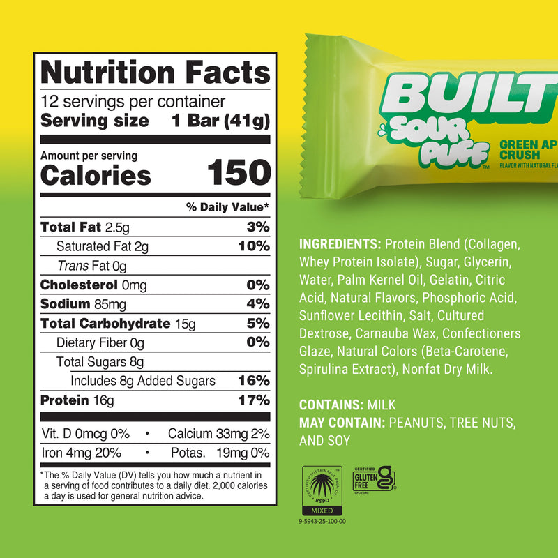 Built Puff Bars Green Apple Crush Built Puff Bars Green Apple Crush