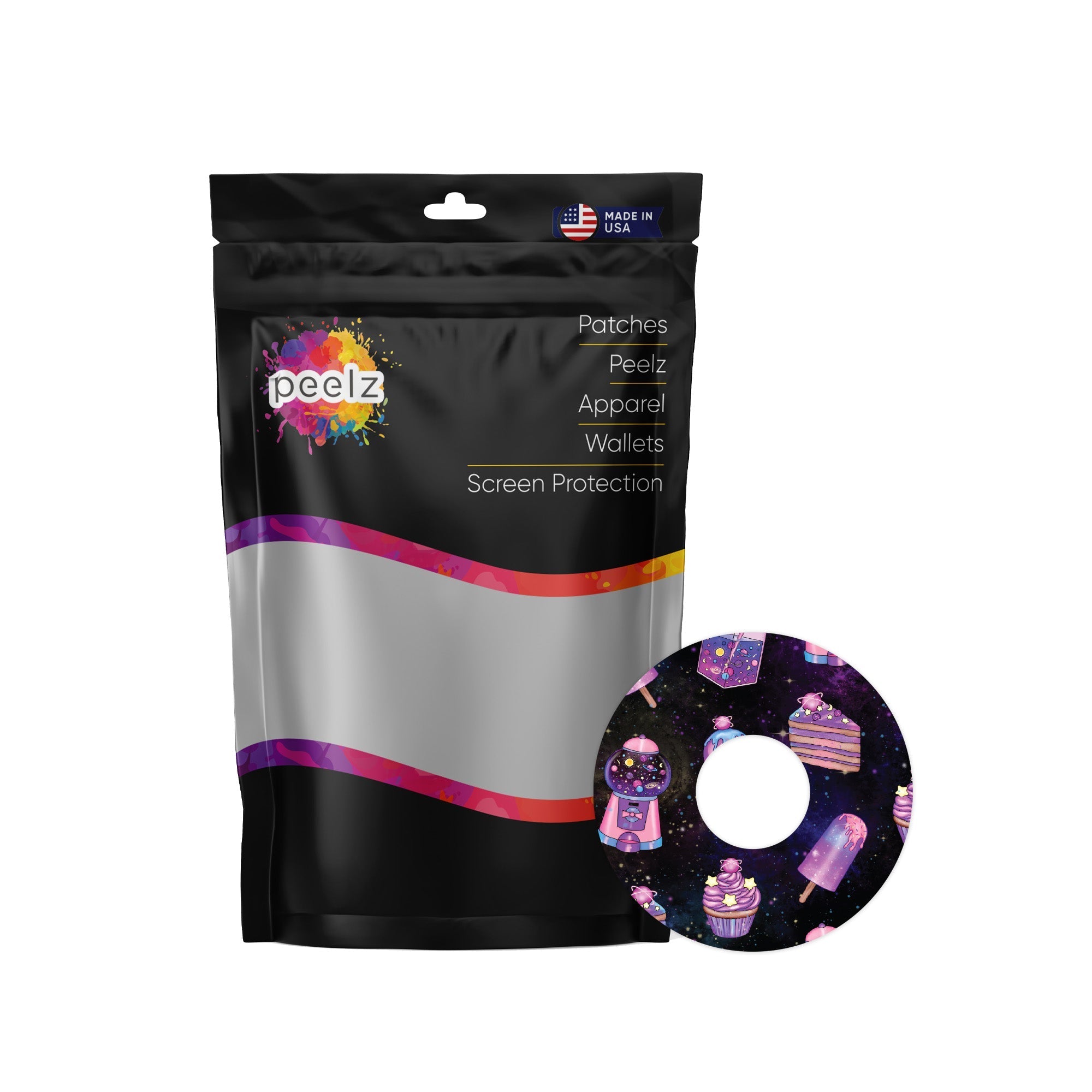 Space Candy Patch Tape Designed for the FreeStyle Libre 3 Plus & Lingo Space Candy Patch Tape Designed for the FreeStyle Libre 3 Plus & Lingo