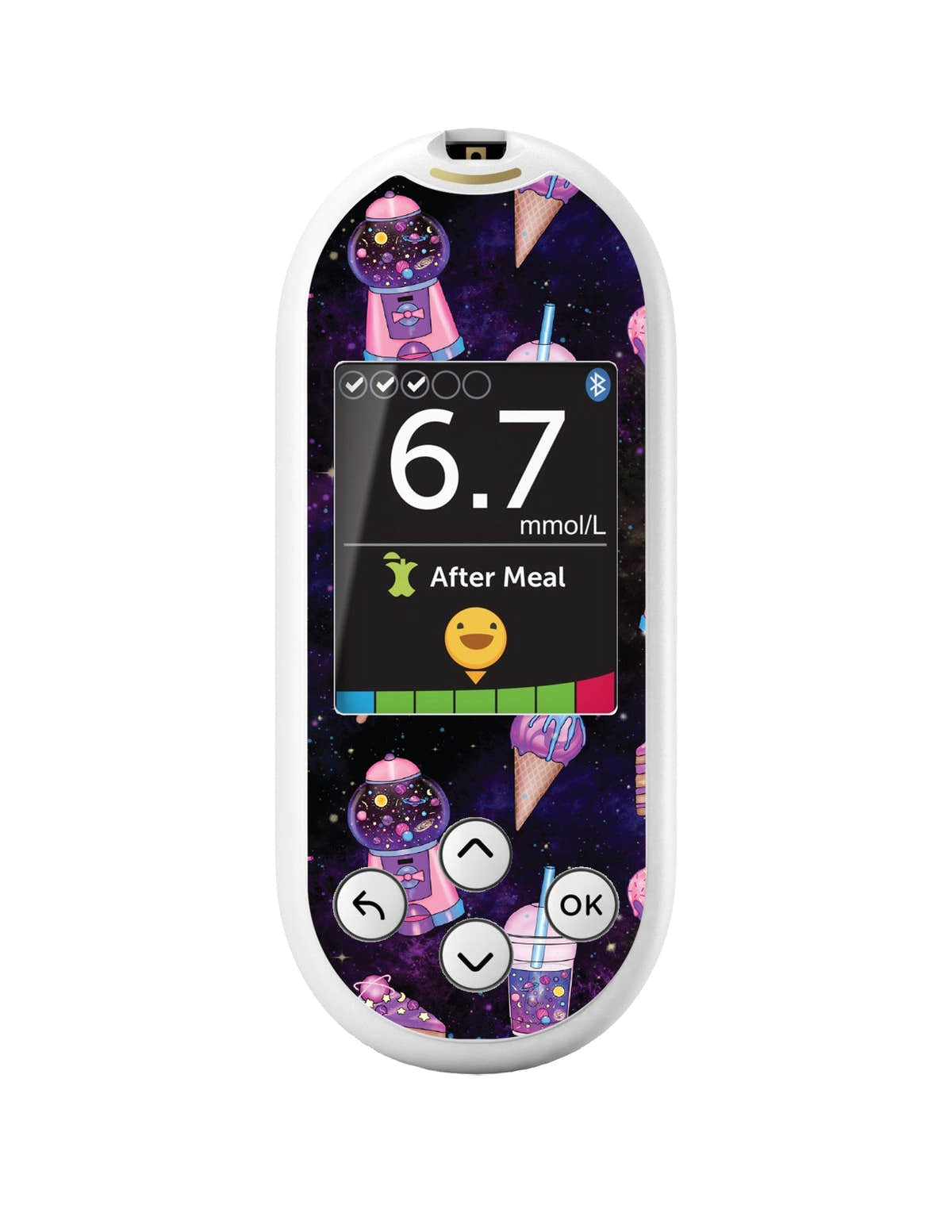 Space Candy for OneTouch Verio Reflect Glucometer Space Candy for OneTouch Verio Reflect Glucometer