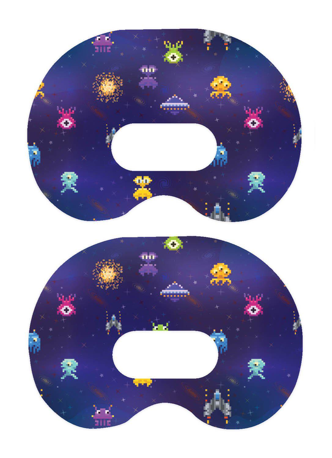 Space Invaders Medtronic Guardian Connect Patch Tape - Pump Peelz Space Invaders Medtronic Guardian Connect Patch Tape - Pump Peelz