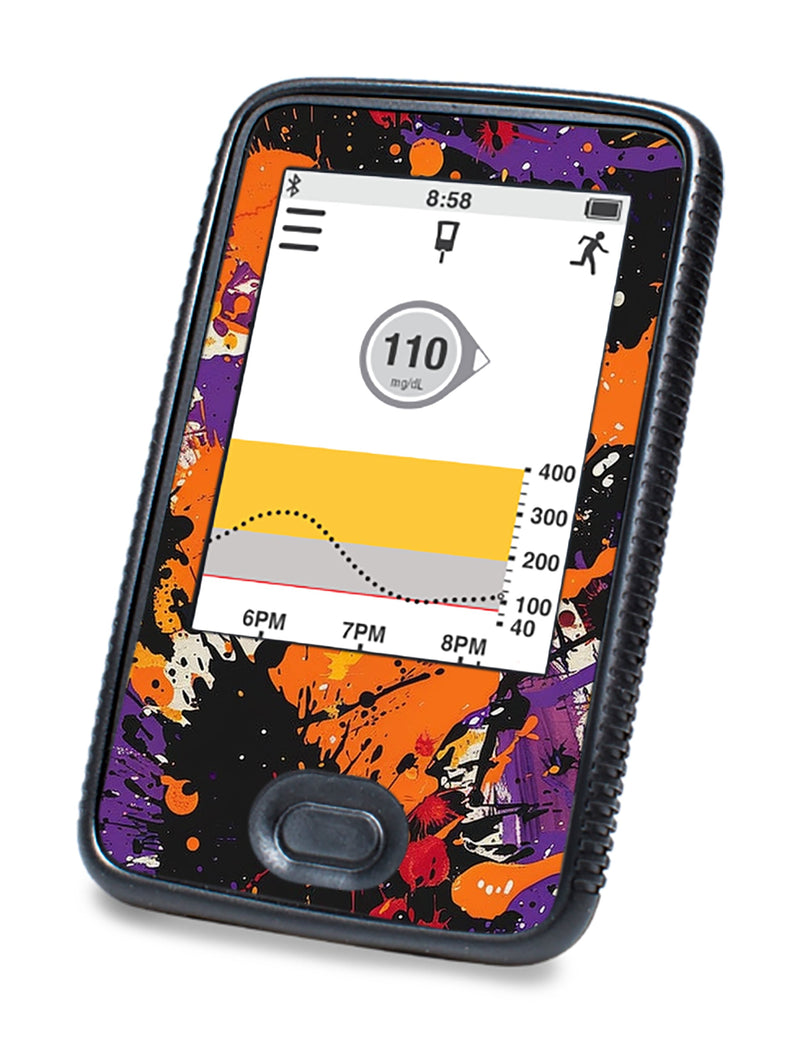 Spooky Splatter DEXCOM G6 Touchscreen Receiver Spooky Splatter DEXCOM G6 Touchscreen Receiver