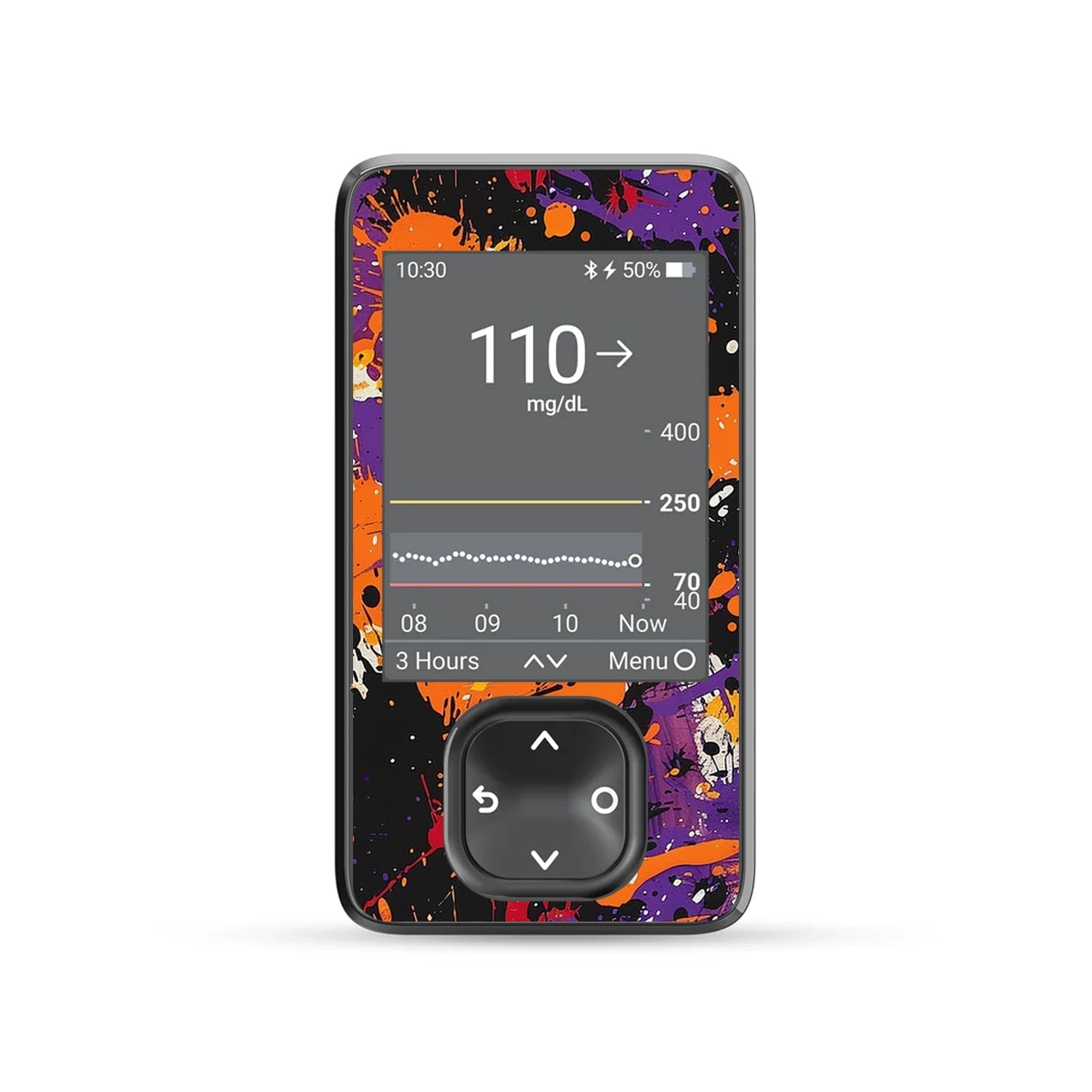 Spooky Splatter DEXCOM G7 Touchscreen Receiver Spooky Splatter DEXCOM G7 Touchscreen Receiver
