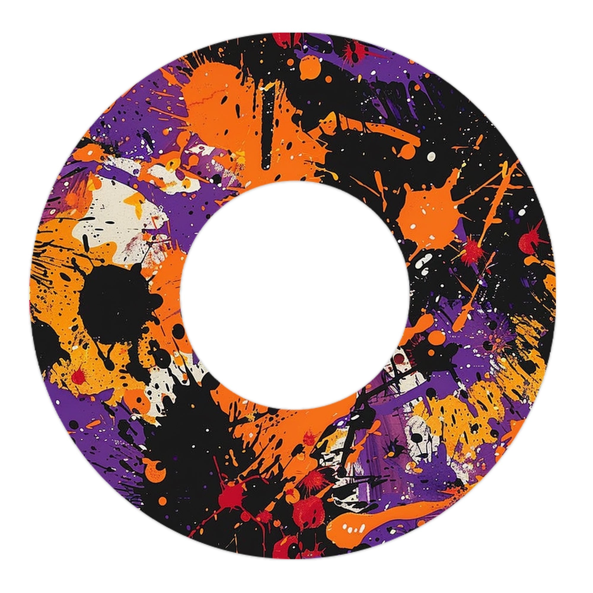 Spooky Splatter Freestyle Libre 2 Patch Tape - Pump Peelz Spooky Splatter Freestyle Libre 2 Patch Tape - Pump Peelz