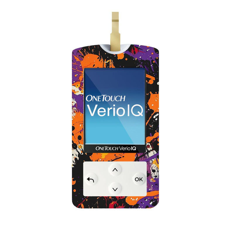 Spooky Splatter for OneTouch Verio IQ Glucometer Spooky Splatter for OneTouch Verio IQ Glucometer