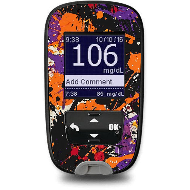Spooky Splatter for the Accu-Chek Guide Glucometer Spooky Splatter for the Accu-Chek Guide Glucometer