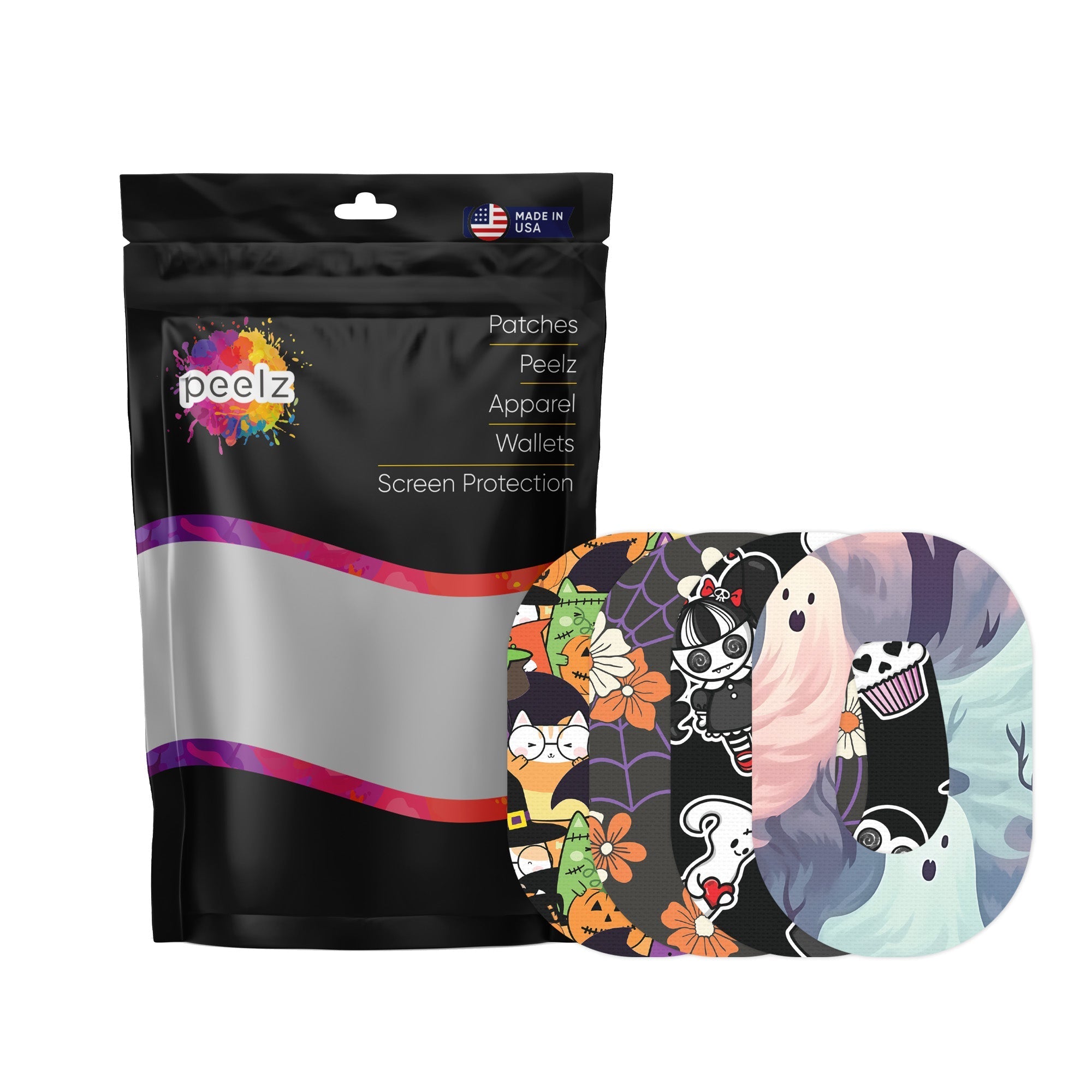 Spooky Variety Dexcom G6 Patch Tape - Pump Peelz Spooky Variety Dexcom G6 Patch Tape - Pump Peelz