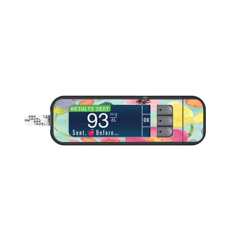 Spring Blossoms Sticker for Bayer Contour Next Glucometer Spring Blossoms Sticker for Bayer Contour Next Glucometer