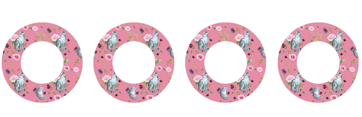 Spring Cats Patch Tape Designed for the FreeStyle Libre 2 Spring Cats Patch Tape Designed for the FreeStyle Libre 2