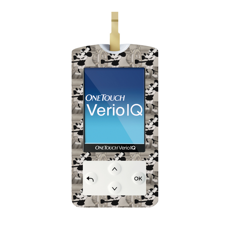 Steamboat Willie for OneTouch Verio IQ Glucometer Steamboat Willie for OneTouch Verio IQ Glucometer