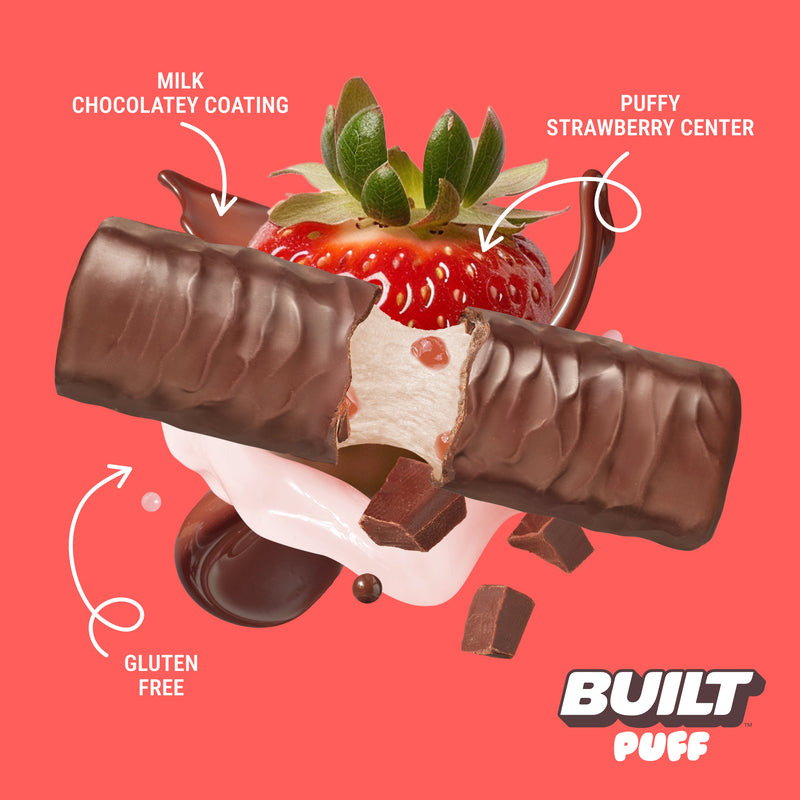 Built Puff Bars Strawberries 'N Cream Puff Built Puff Bars Strawberries 'N Cream Puff