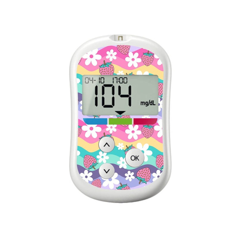 Strawberry Swing for OneTouch Verio Flex Glucometer Strawberry Swing for OneTouch Verio Flex Glucometer