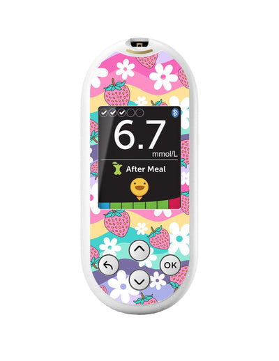 Strawberry Swing for OneTouch Verio Reflect Glucometer Strawberry Swing for OneTouch Verio Reflect Glucometer