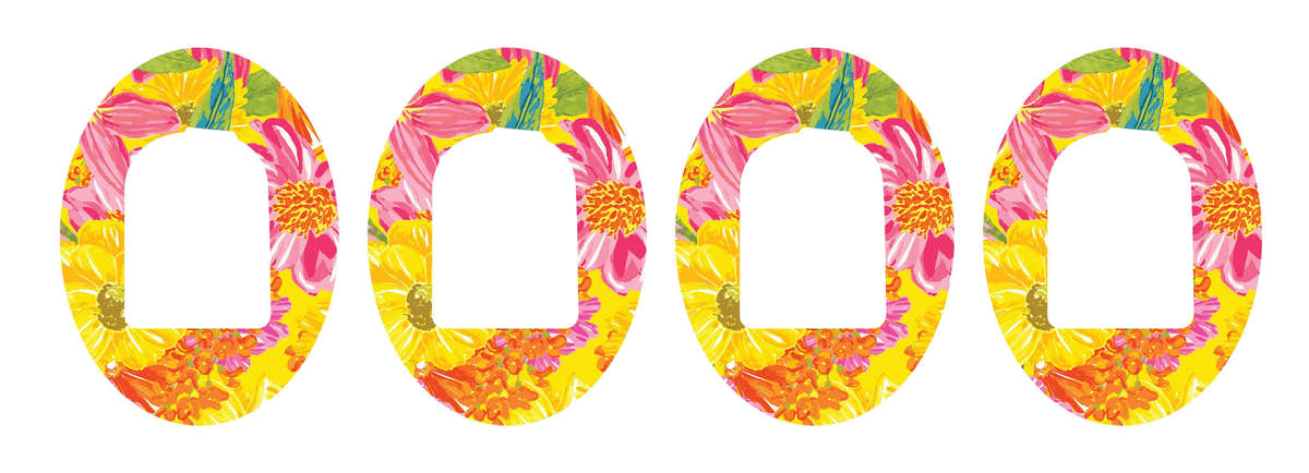 Summer Flowers Pod Patch Tape - Pump Peelz Summer Flowers Pod Patch Tape - Pump Peelz