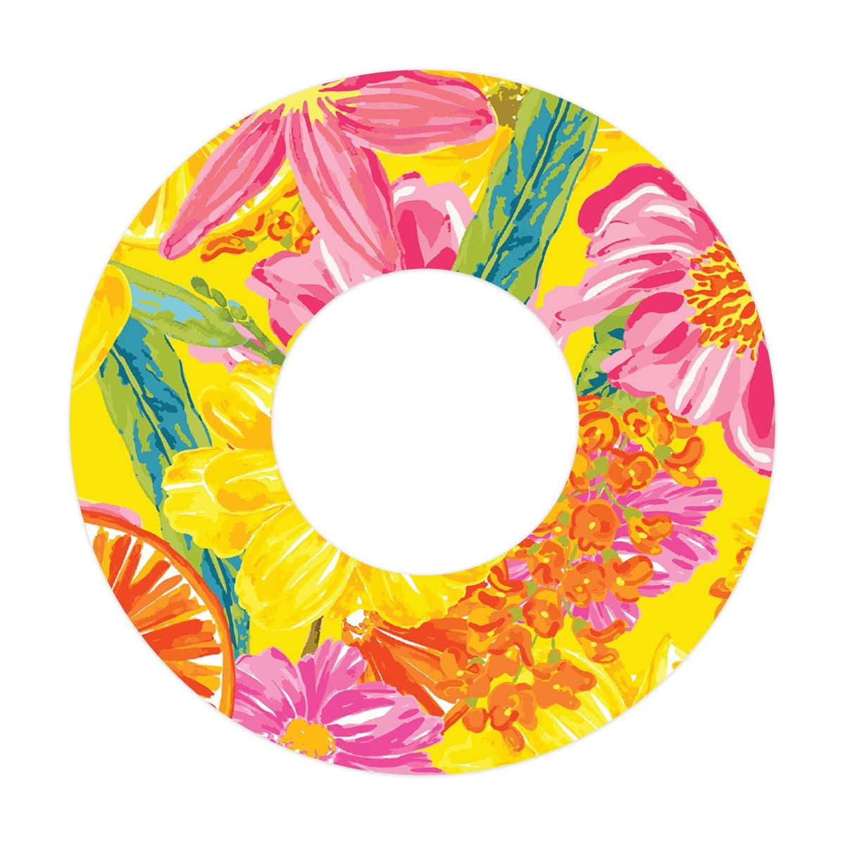 Summer Flowers Patch Tape Designed for the FreeStyle Libre 2 Summer Flowers Patch Tape Designed for the FreeStyle Libre 2