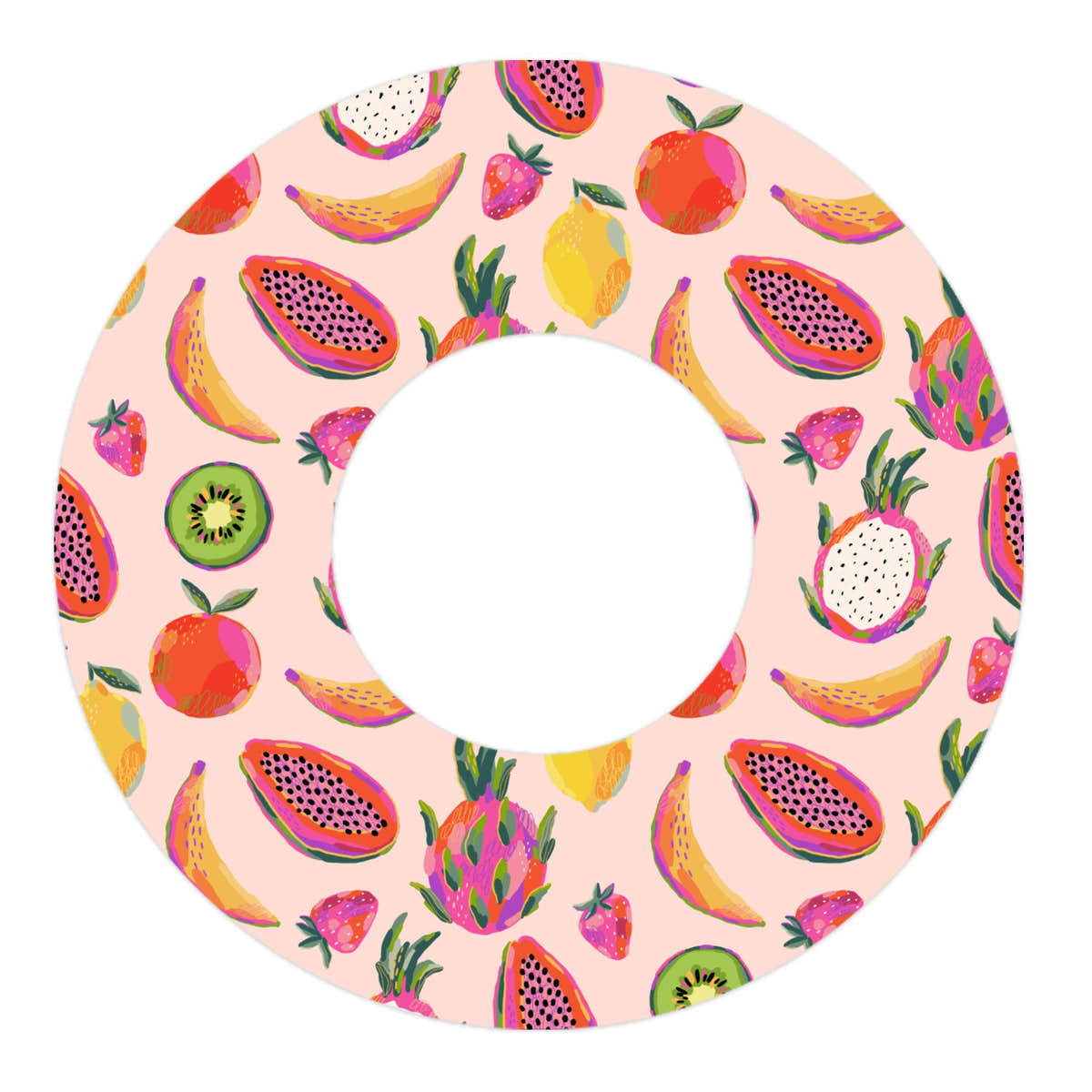 Summer Fruits Patch Freestyle Libre 2 Patch Tape - Pump Peelz Summer Fruits Patch Freestyle Libre 2 Patch Tape - Pump Peelz