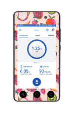 Summer Fruits Sticker for Omnipod DASH® PDM – Pump Peelz Summer Fruits Sticker for Omnipod DASH® PDM – Pump Peelz
