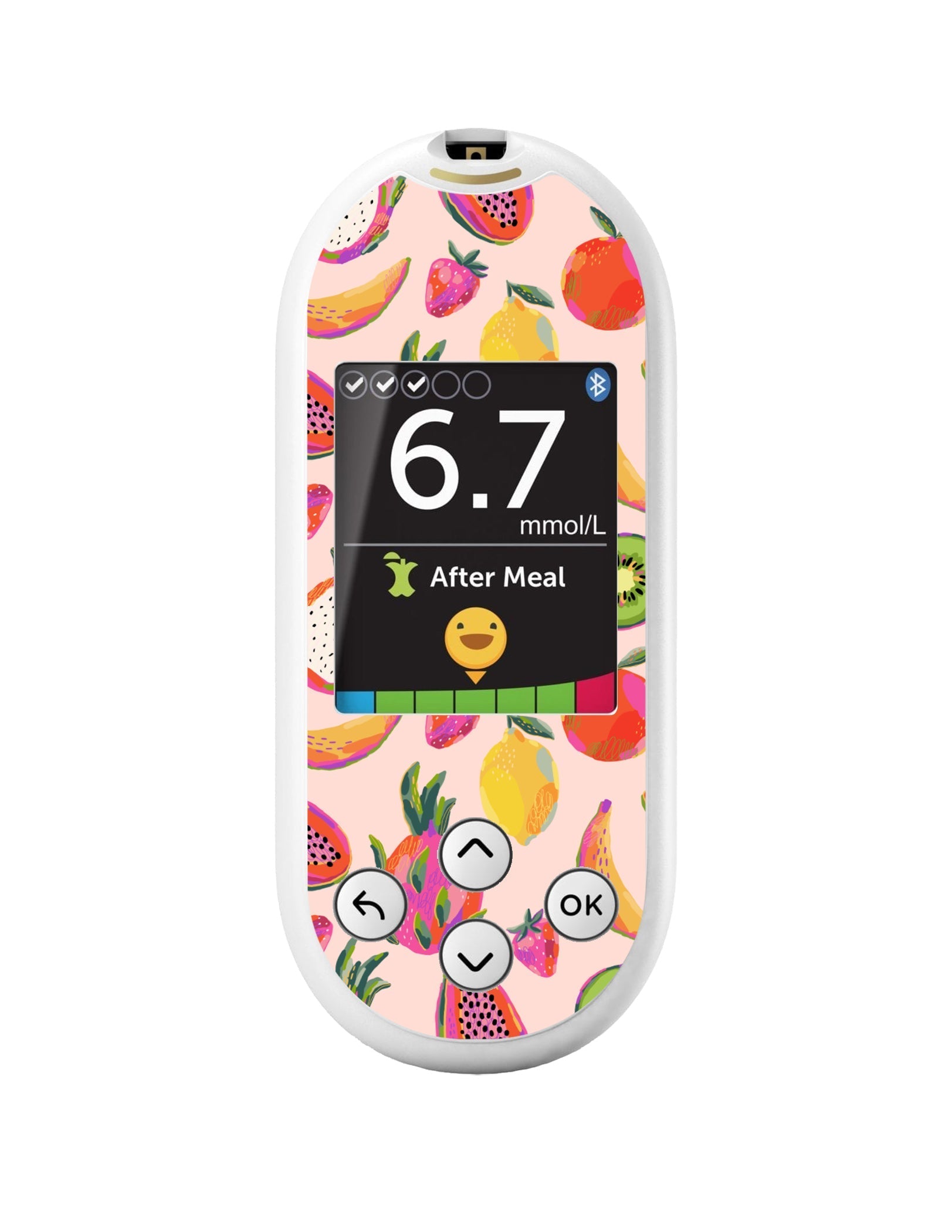 Summer Fruits for OneTouch Verio Reflect Glucometer Summer Fruits for OneTouch Verio Reflect Glucometer