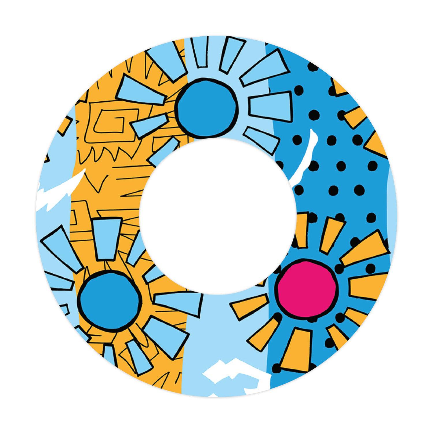Summer Suns Patch Tape Designed for the FreeStyle Libre 2 Summer Suns Patch Tape Designed for the FreeStyle Libre 2