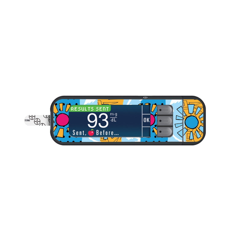 Summer Suns for Bayer Contour Next Glucometer Summer Suns for Bayer Contour Next Glucometer