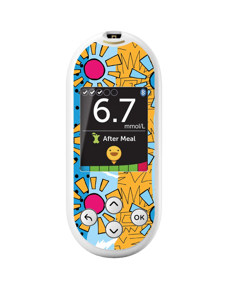 Summer Suns for OneTouch Verio Reflect Glucometer Summer Suns for OneTouch Verio Reflect Glucometer