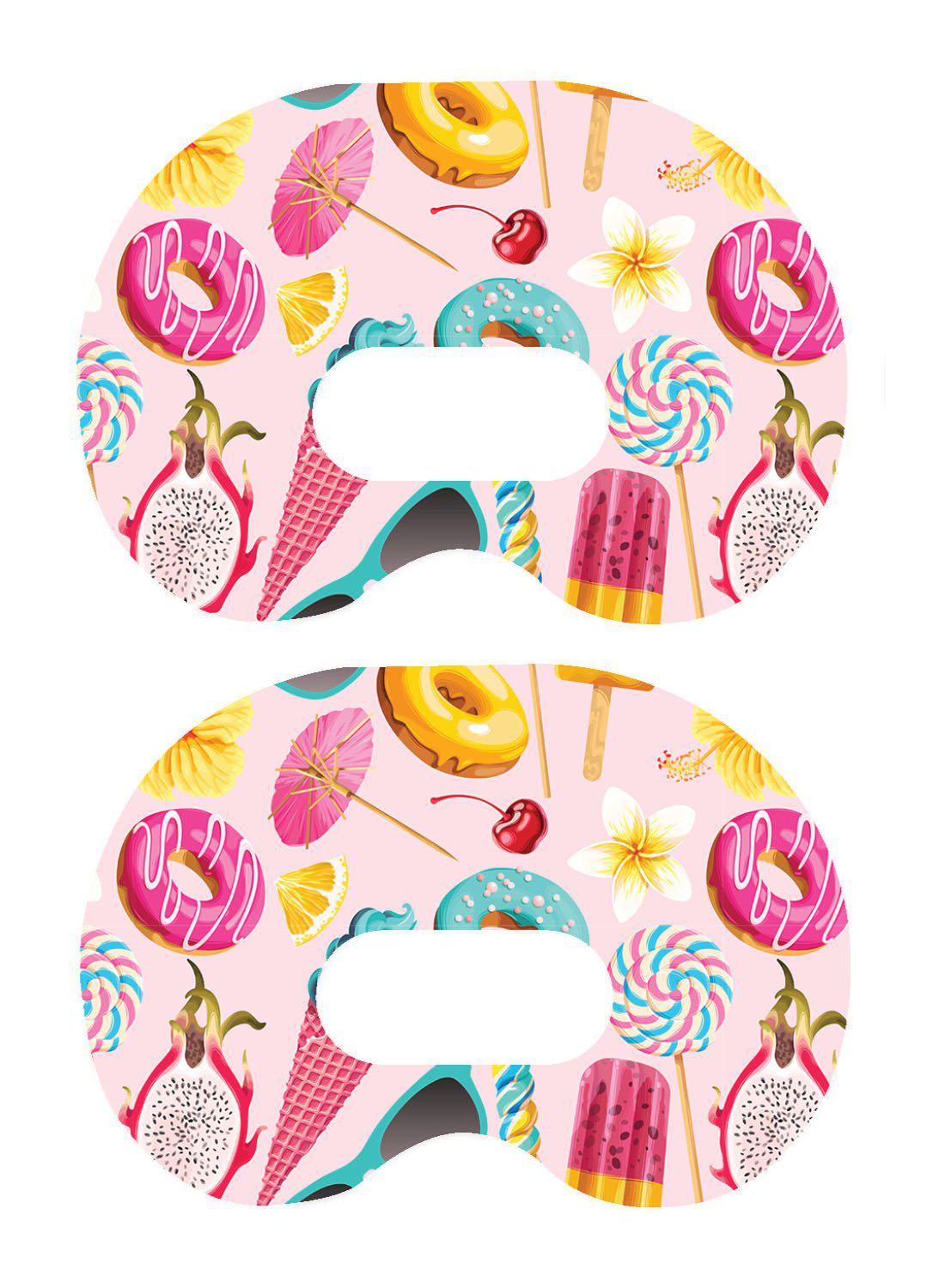 Summer Sweets Medtronic Guardian Connect Patch Tape - Pump Peelz Summer Sweets Medtronic Guardian Connect Patch Tape - Pump Peelz