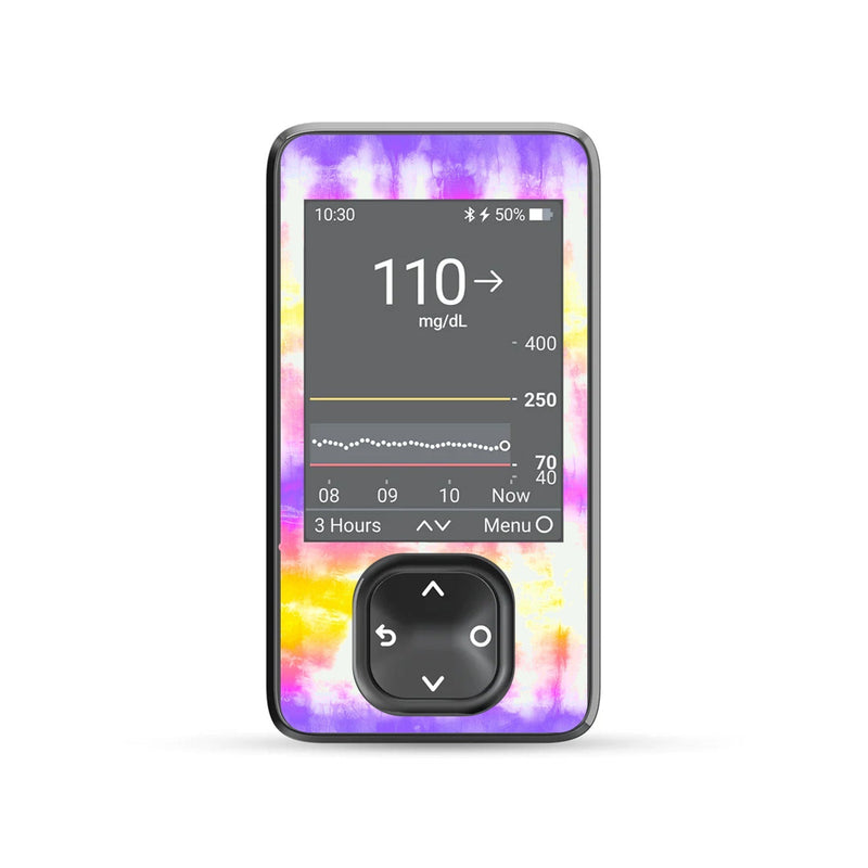 Sunburst DEXCOM G7 and Stelo and G6 Touchscreen Receiver Sticker Sunburst DEXCOM G7 and Stelo and G6 Touchscreen Receiver Sticker