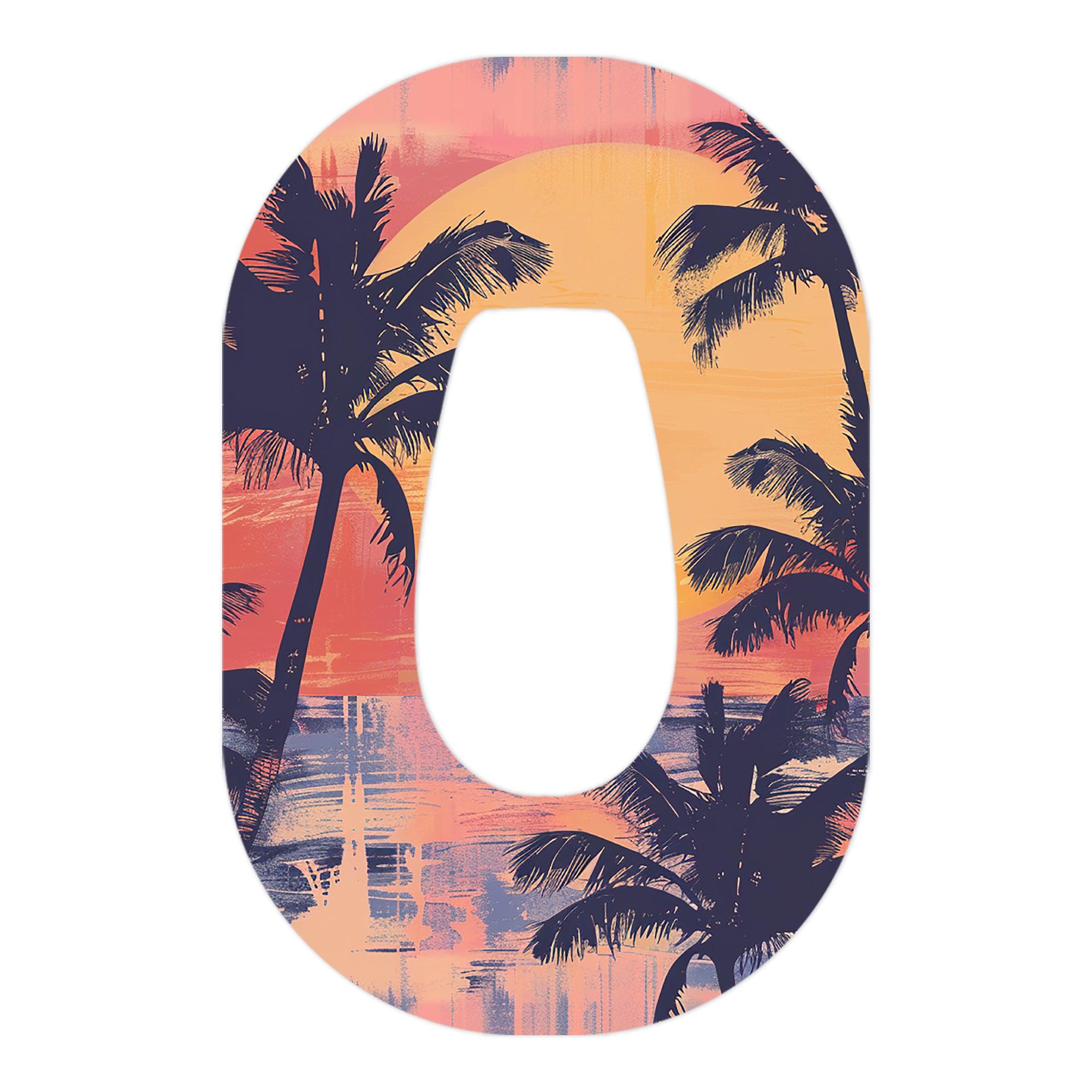 Sunset Serenade Dexcom G6 Patch Tape - Pump Peelz Sunset Serenade Dexcom G6 Patch Tape - Pump Peelz