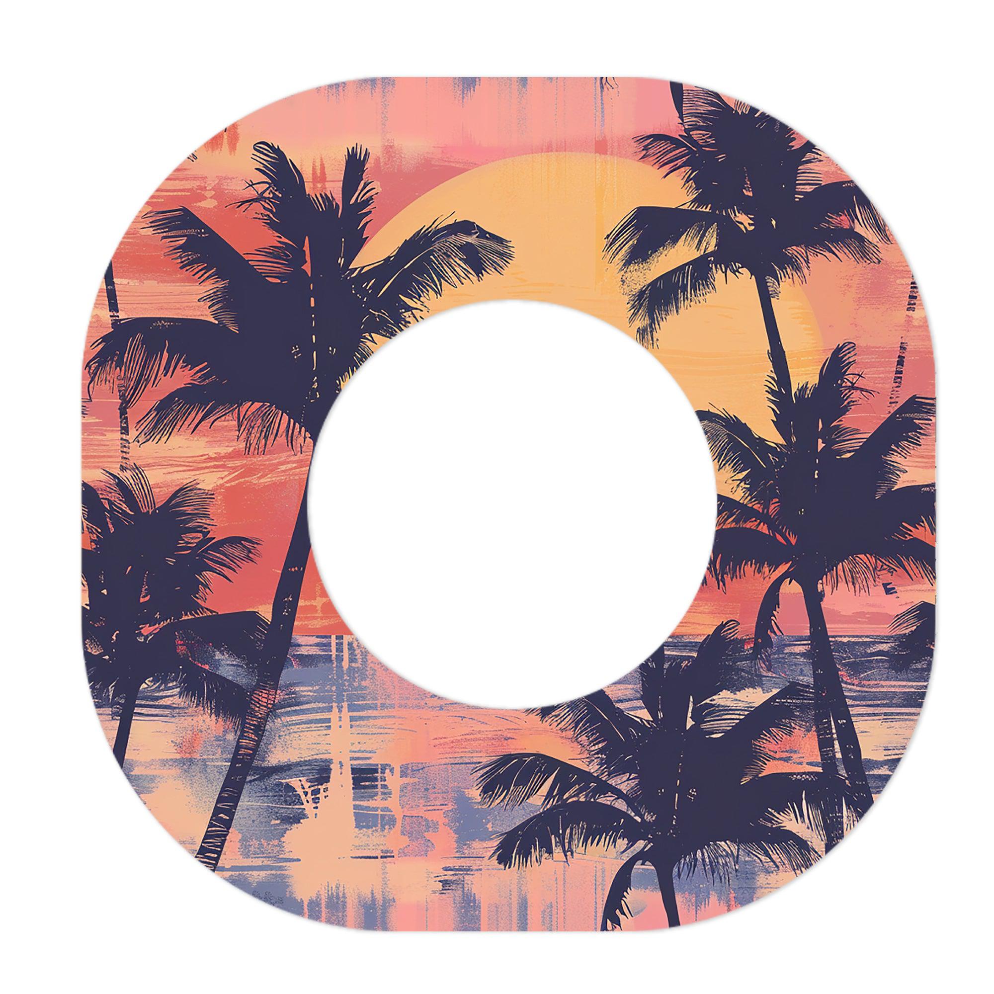 Sunset Serenade Dexcom G7 and Stelo Patch Tape - Pump Peelz Sunset Serenade Dexcom G7 and Stelo Patch Tape - Pump Peelz