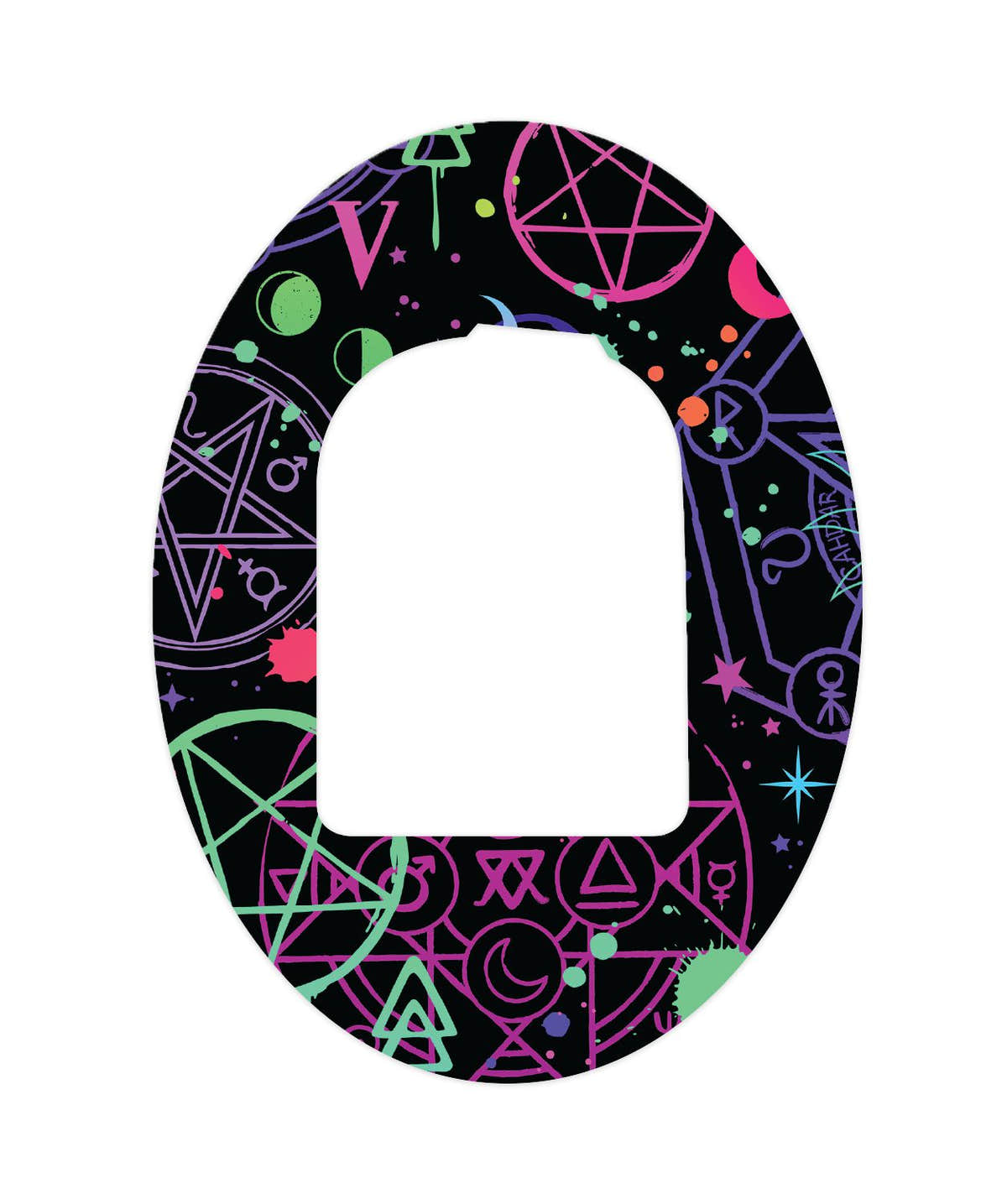 Supernatural Symbols Pod Patch Tape - Pump Peelz Supernatural Symbols Pod Patch Tape - Pump Peelz