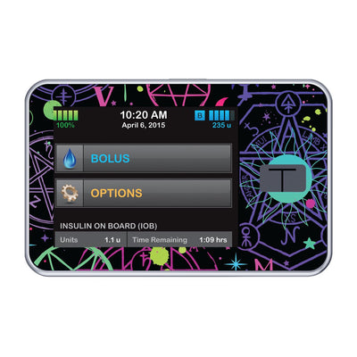 Supernatural Symbols Sticker for Tandem t:slim Supernatural Symbols Sticker for Tandem t:slim
