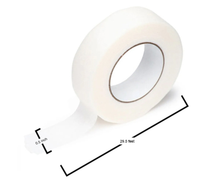 Surgical Paper Tape (0.5" x 29.5'- Small) (720pcs) Surgical Paper Tape (0.5" x 29.5'- Small) (720pcs)