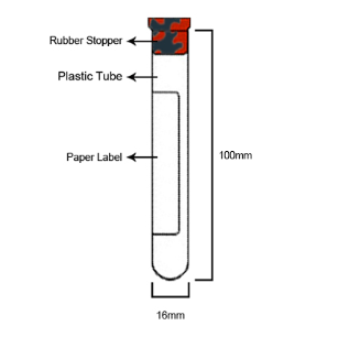 SST Yellow Tiger Top Tube Gel Clot Activator 16x100mm, 8.5 ml PET SST Yellow Tiger Top Tube Gel Clot Activator 16x100mm, 8.5 ml PET
