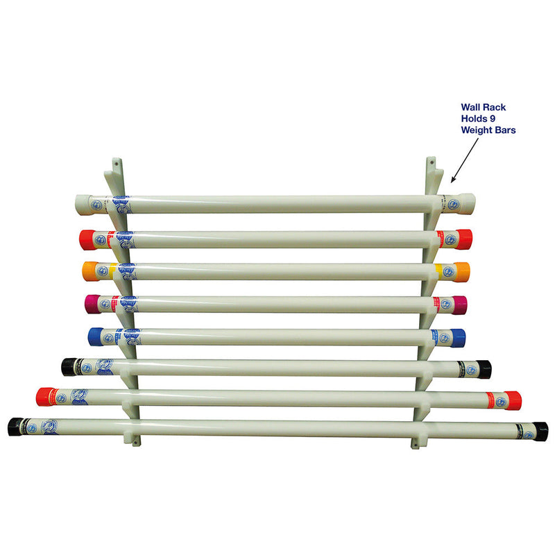 MJM International TRWB-RACK Therapy Rehab Weighted Bars, wall mount storage rack MJM International TRWB-RACK Therapy Rehab Weighted Bars, wall mount storage rack