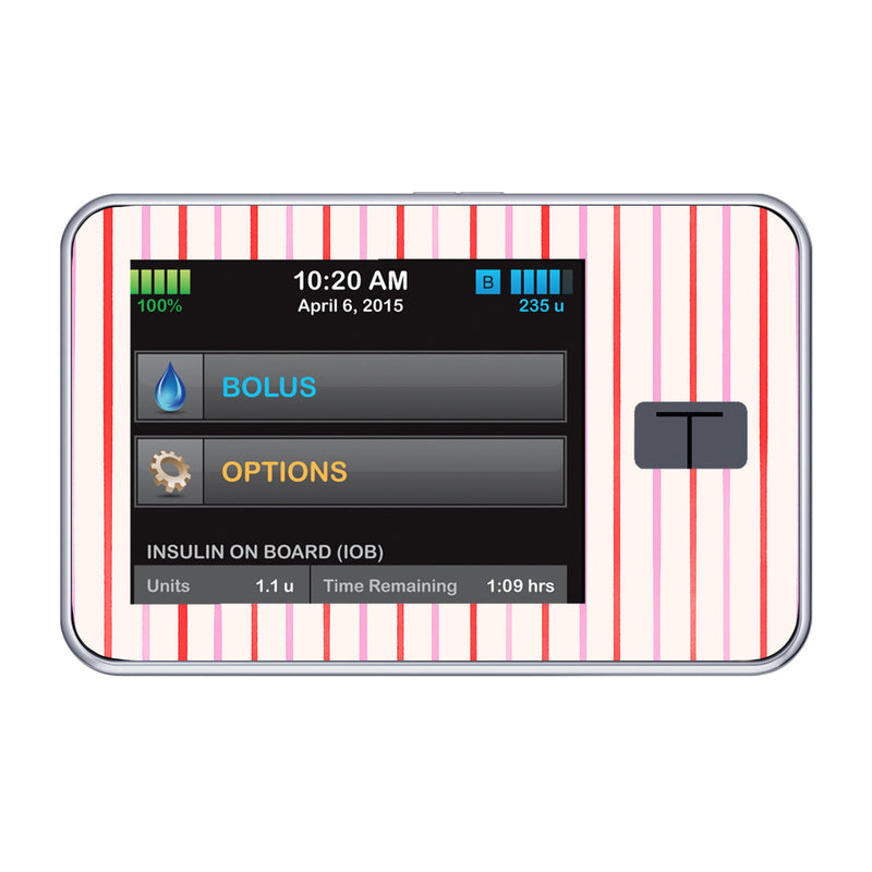 Peppermint Stripes Tandem X2 - Pump Peelz Peppermint Stripes Tandem X2 - Pump Peelz