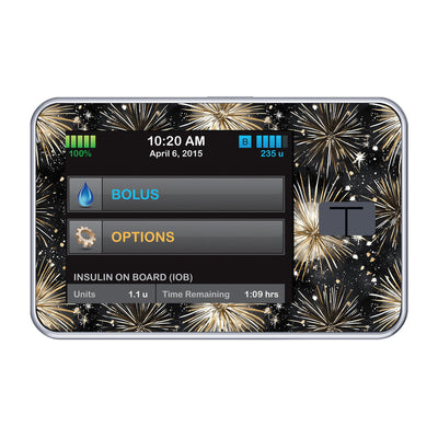 Fireworks Sticker for Tandem t:slim Fireworks Sticker for Tandem t:slim