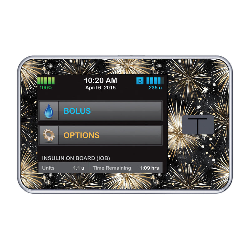 Fireworks Sticker for Tandem t:slim Fireworks Sticker for Tandem t:slim