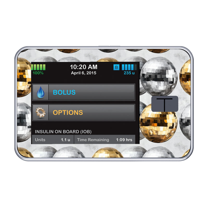 Disco Balls Sticker for Tandem t:slim Disco Balls Sticker for Tandem t:slim