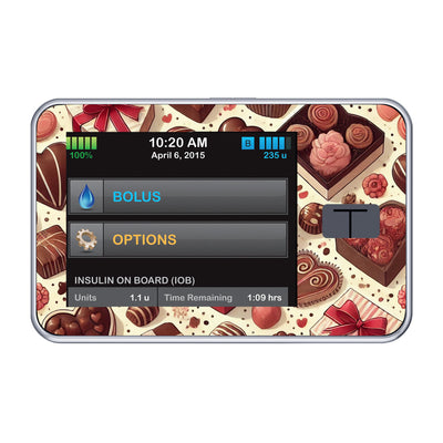 Chocolate Love Sticker for Tandem t:slim Chocolate Love Sticker for Tandem t:slim