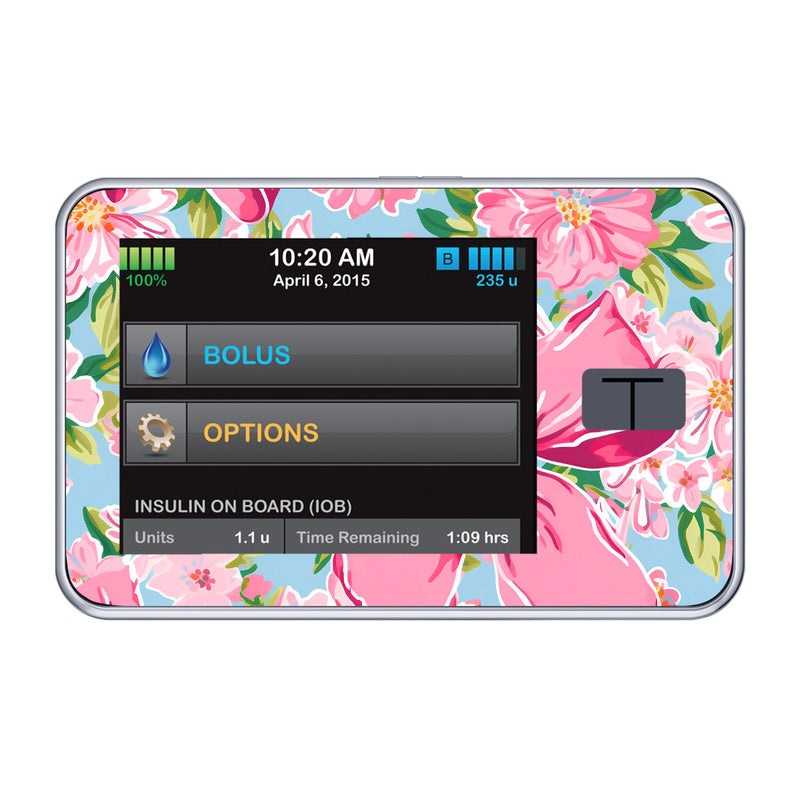 Blossom Bows Sticker for Tandem t:slim Blossom Bows Sticker for Tandem t:slim