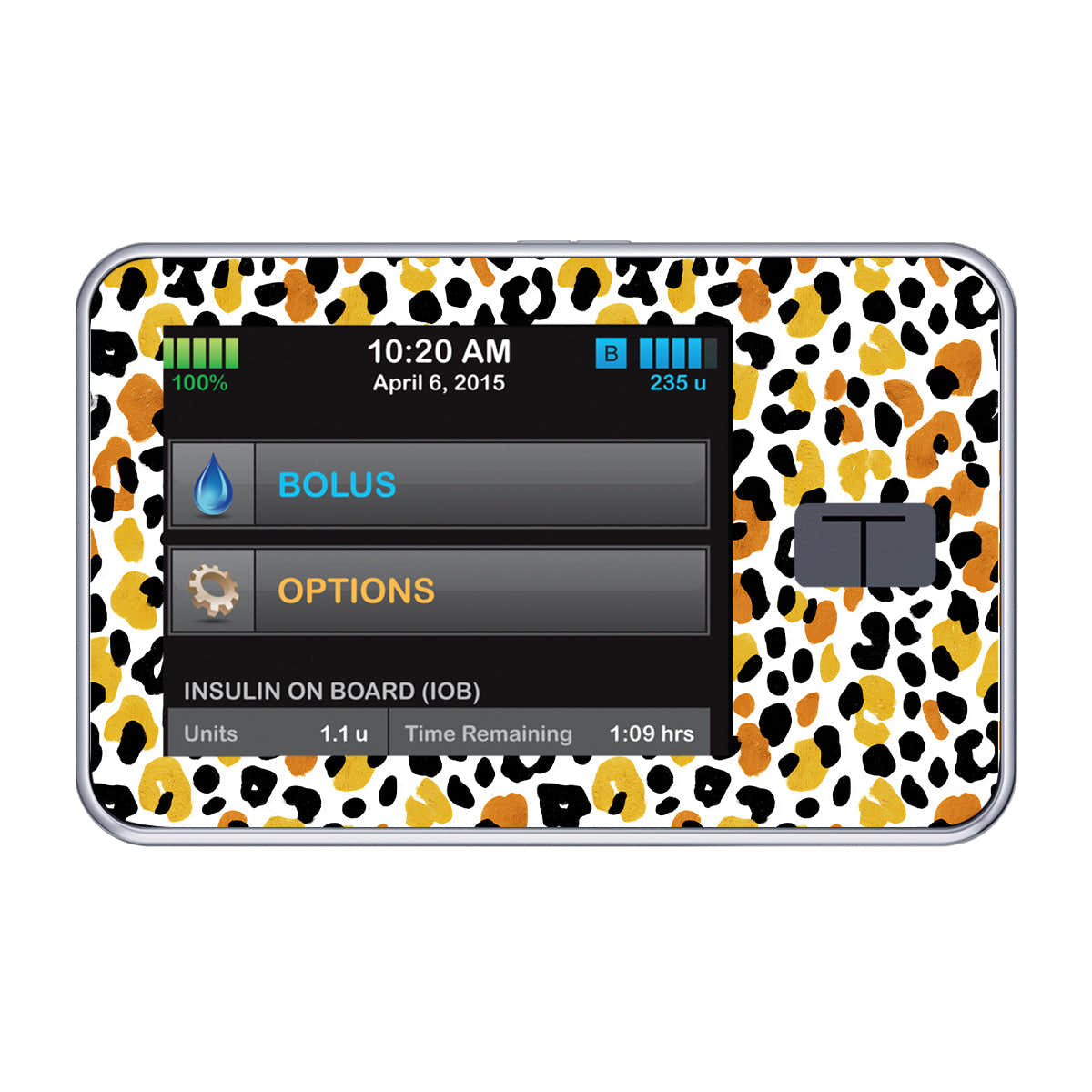 Golden Leopard Tandem t:slim X2 - Pump Peelz Golden Leopard Tandem t:slim X2 - Pump Peelz