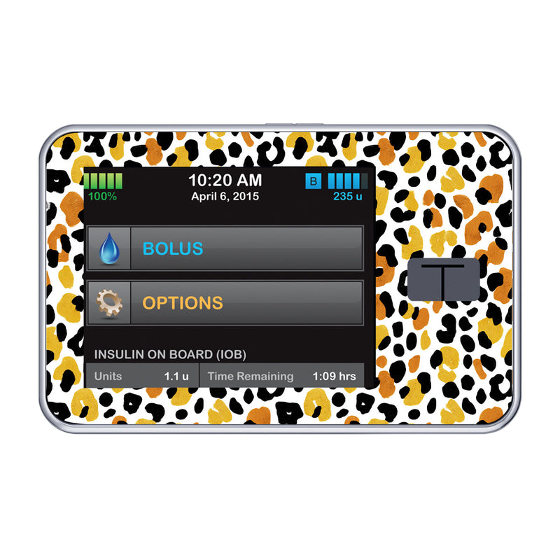Golden Leopard Tandem t:slim X2 - Pump Peelz Golden Leopard Tandem t:slim X2 - Pump Peelz