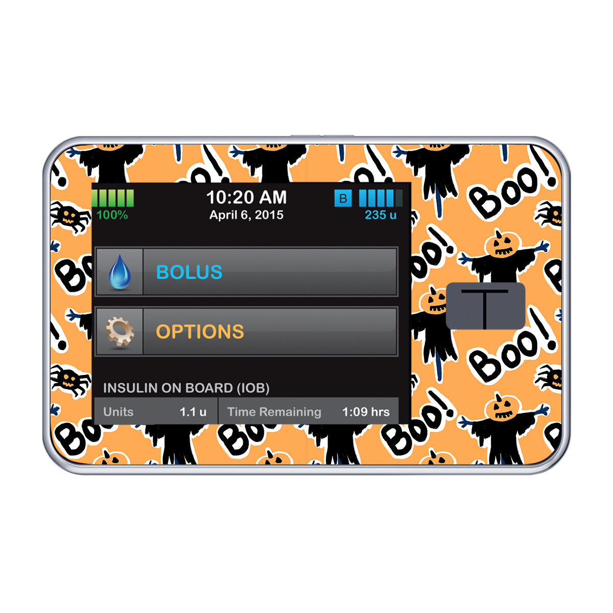 Pumpkin Boo Tandem t:slim X2 - Pump Peelz Pumpkin Boo Tandem t:slim X2 - Pump Peelz