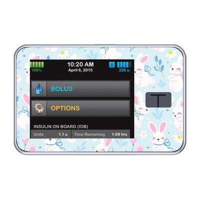 Sweet Bunnies Tandem t:slim X2 - Pump Peelz Sweet Bunnies Tandem t:slim X2 - Pump Peelz