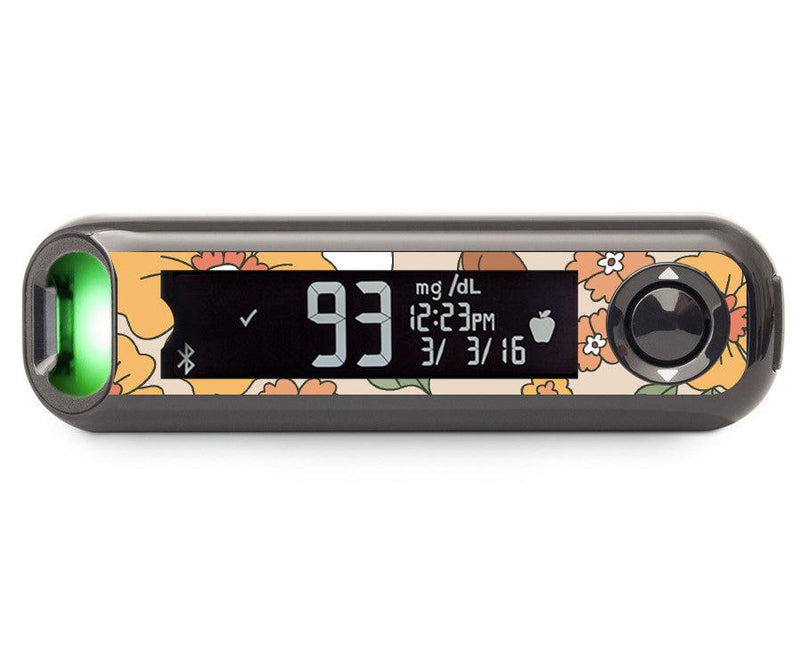 Thanksgiving Floral Bayer Contour© Next One Glucometer Thanksgiving Floral Bayer Contour© Next One Glucometer